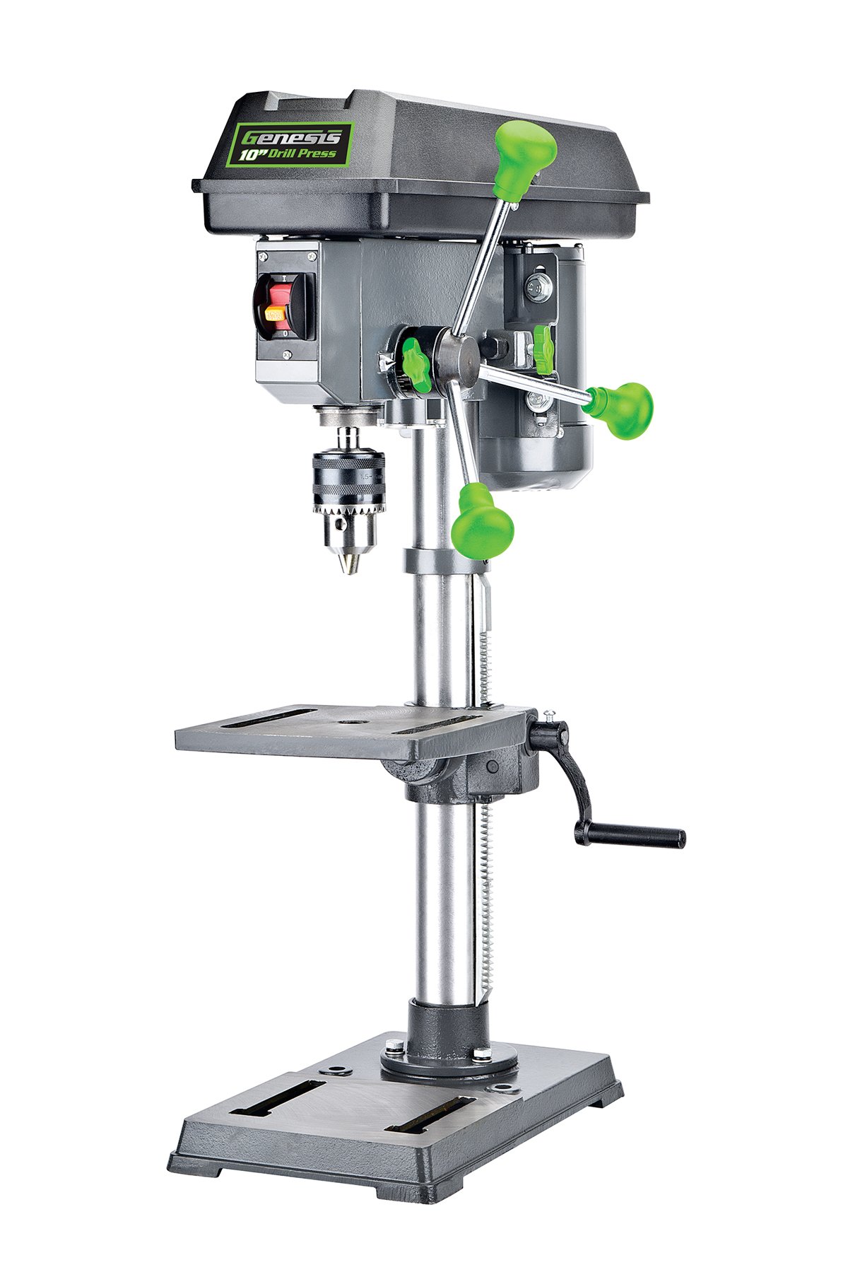 Genesis GDP1005A 10" 5Speed 4.1 Amp Drill Press with 5/8" Chuck, with Integrated work light and