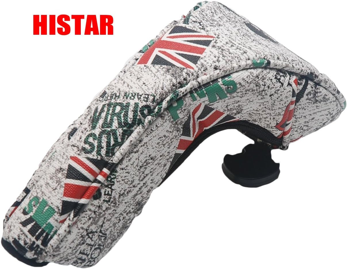 Histar gray skull design Putter Cover Headcover for Scotty Cameron and other All Brands