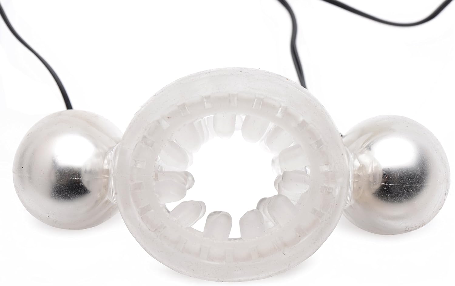 Dual Vibrating Penis Head Teaser, Clear - Image 5