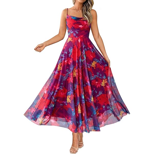 Amazon.com: Mzkdieey Women's Summer Maxi Dresses HIgh Waist