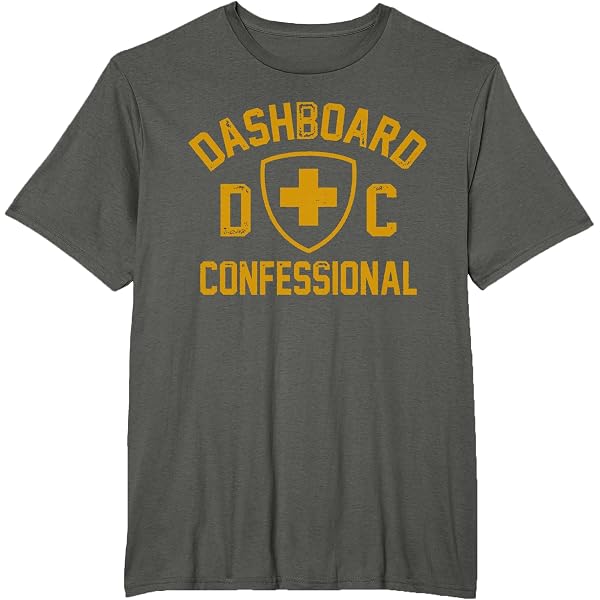 Amazon.com: Dashboard Confessional - Swiss Flag T-Shirt, Men's Big