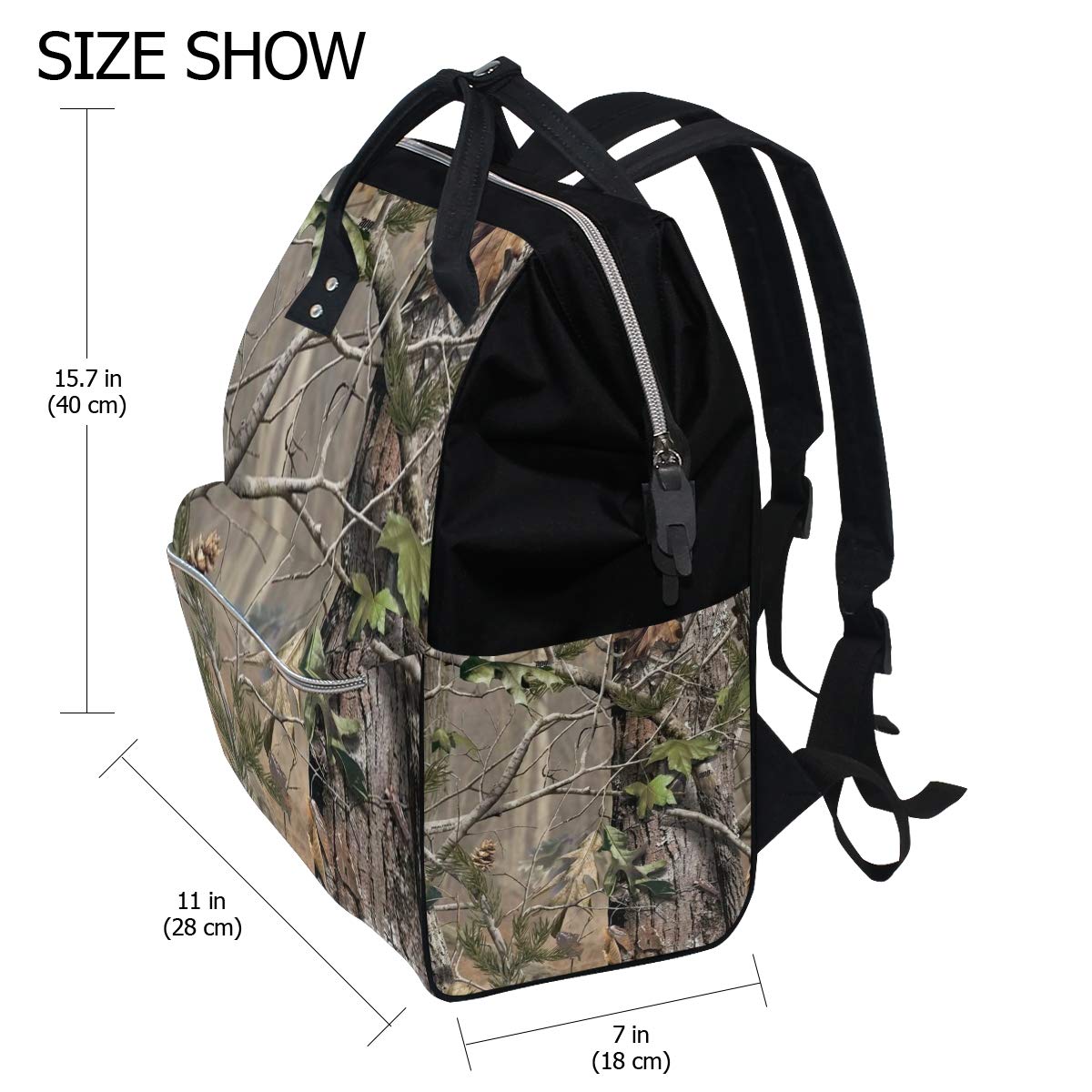 realtree camo diaper bag backpack