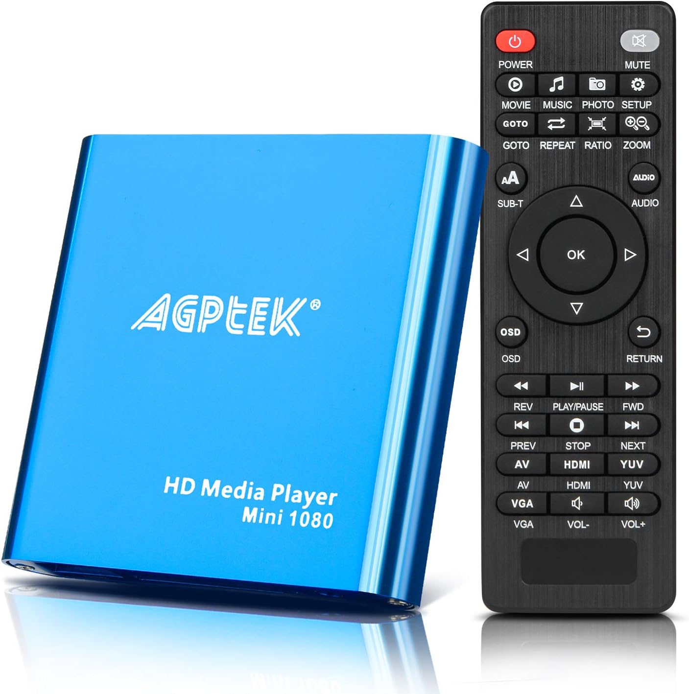 Agptek Hdmi Tv Media Player Amazon De Elektronik