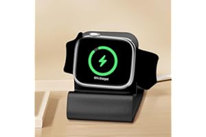 Watch Charging Stand Holder for Nightstand - Compact Dock Station Compatible with Apple Watch Series1&2 & 3-38mm &42mm/Series