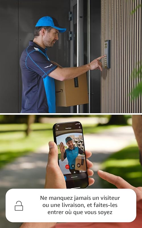 Intercom Video (nouvelle génération) | Rendez votre interphone plus intelligent | Streaming vidéo, clés virtuelles et accès à distance | À installer soi-même