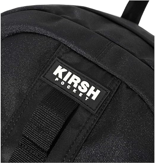Amazon Co Jp Kirsh キルシー ポケットストリングバックパックjs 黒 ファッション