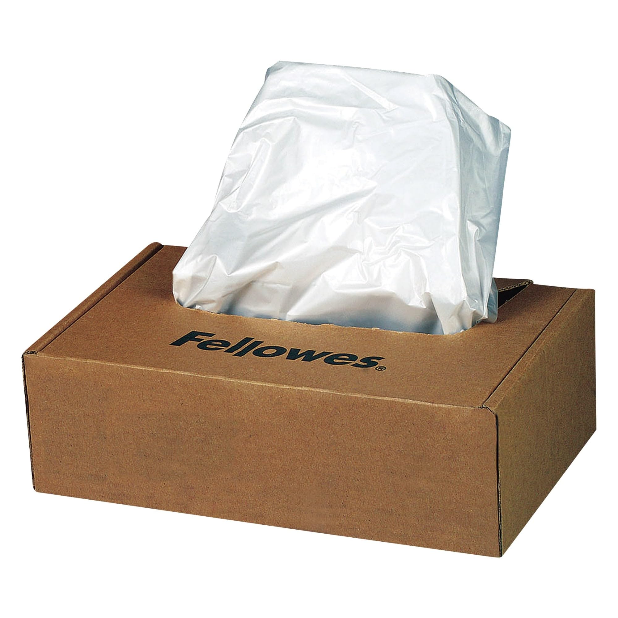 Photo 1 of Fellowes Powershred Shredder Bags for All Personal Models, 100 Bags & Ties (36052)