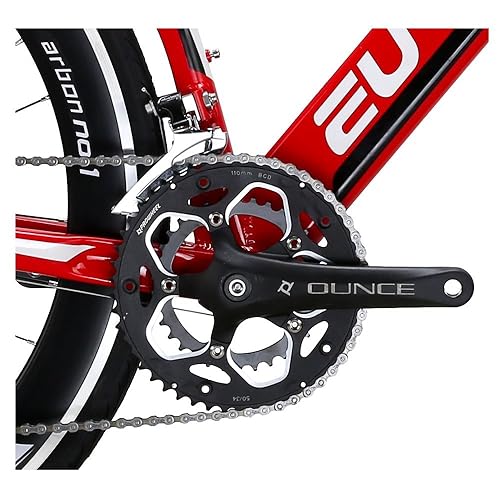 EUROBIKE Road Bike,XC7000 54 cm Aluminum Frame Adult Bike, Dual