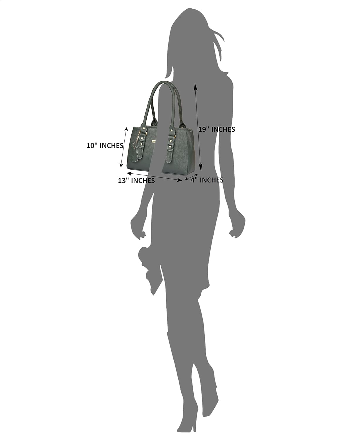 fostelo westside women's handbag (green) ()