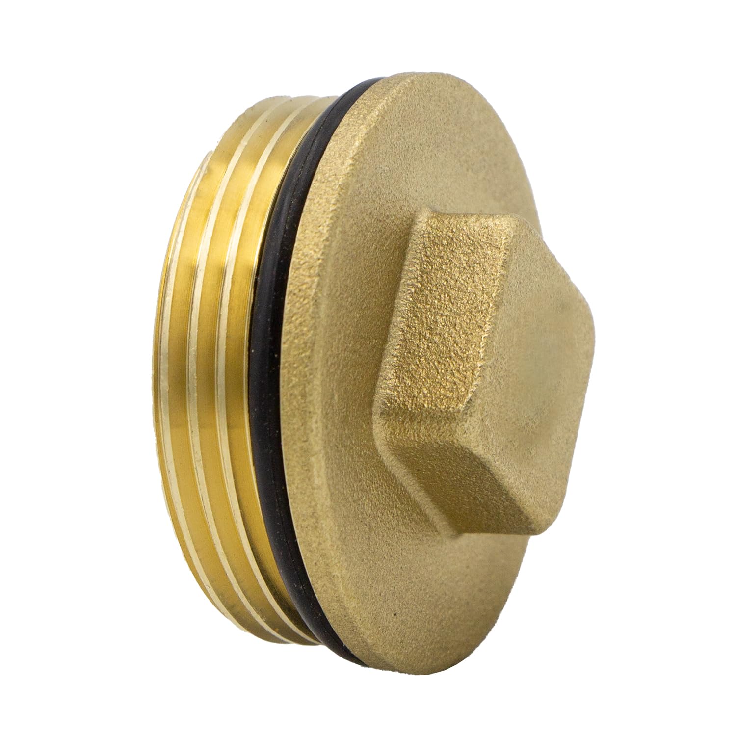 VARIOSAN Plug 16904, 2 inch external thread, brass, 30 bar