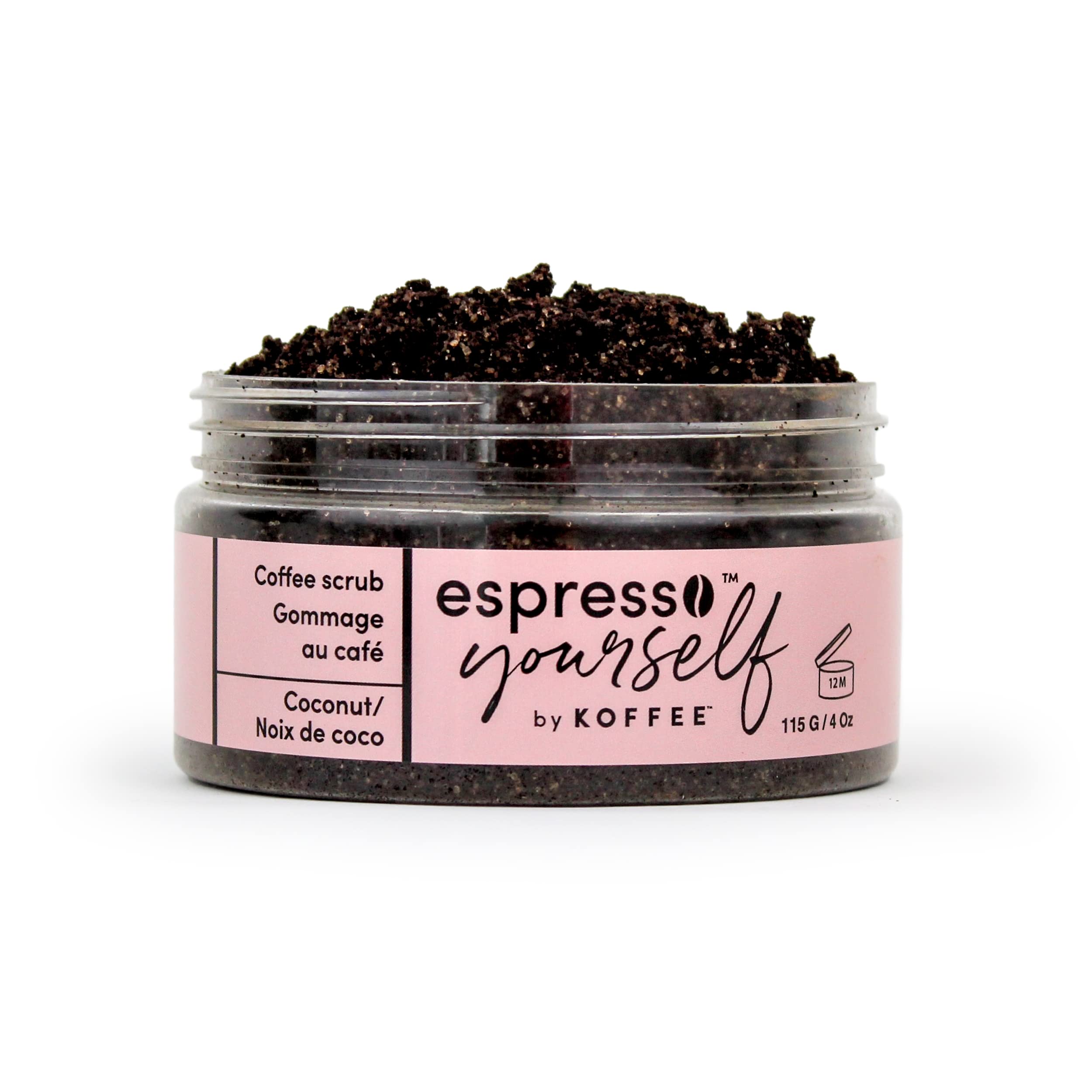 Koffee Beauty Coffee Scrub - Coconut for Unisex 4 oz