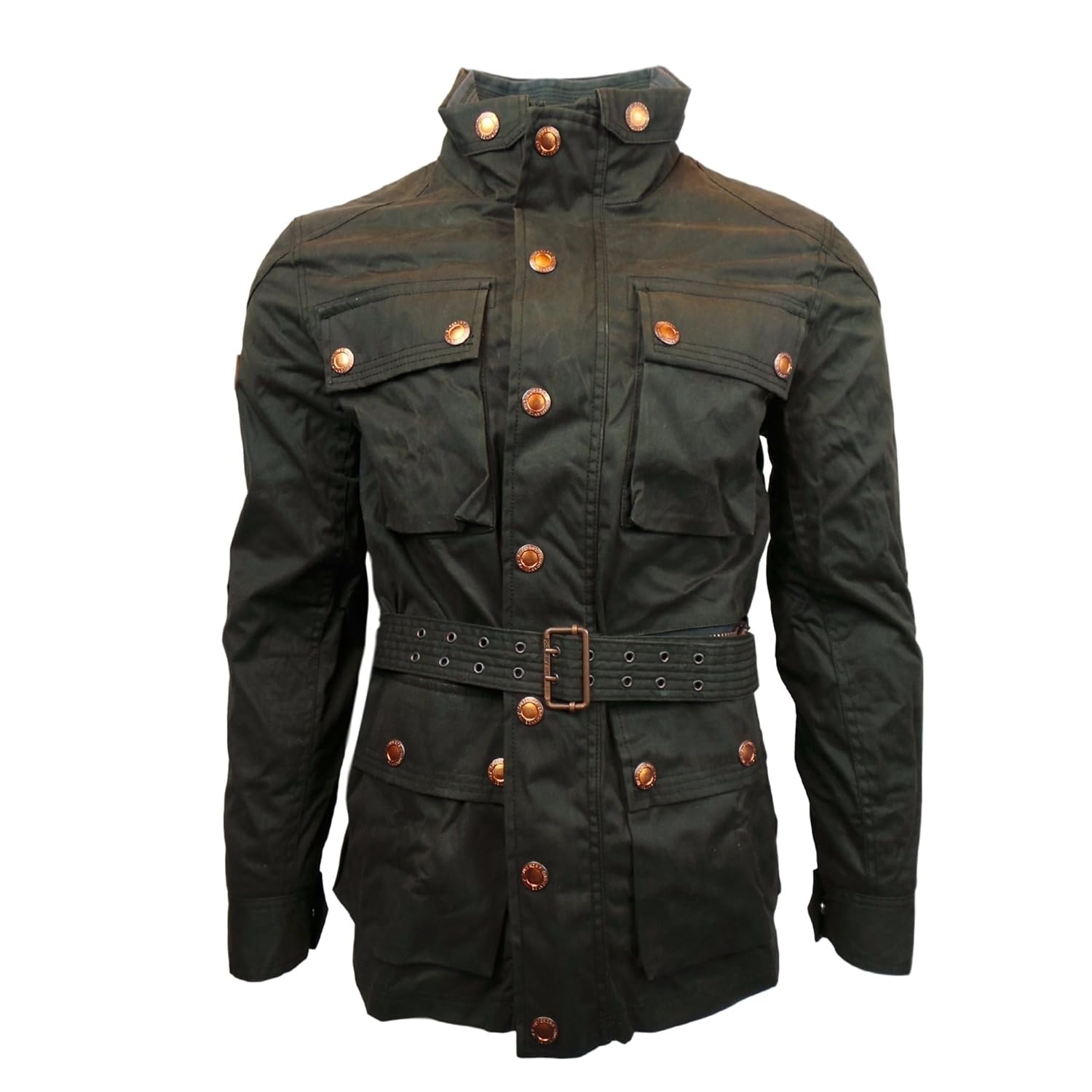 Superdry Endurance Wax Trials Jacket M Khaki Amazon.co.uk Clothing