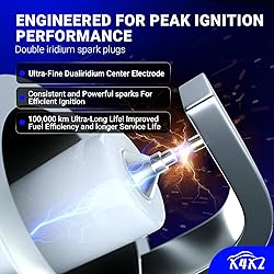 UF311 Ignition Coil & 9807B-561BW Double Iridium