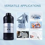 NOVA3D Water Washable Clear Resin 1000g 405nm LCD High Precision Impact view 9