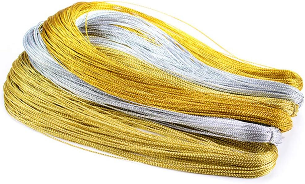 VOSAREA 3pcs Thread Cord Colorful for Christmas DIY Crafting Wrap Jewellery Making, Picture 1, 100*0.01 cm - Image 3