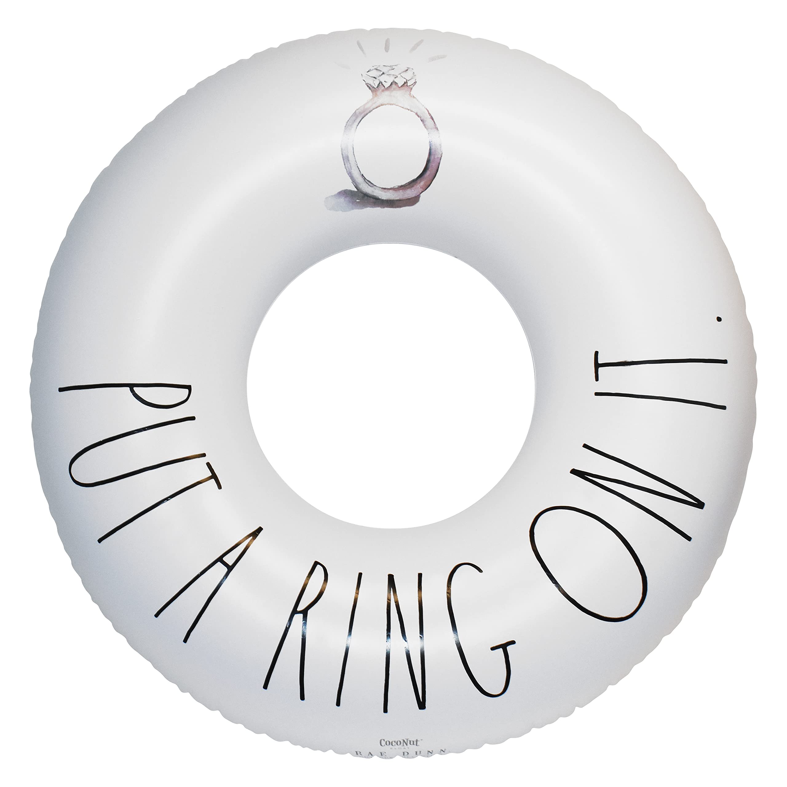 Coconut Float Rae Dunn x CocoNut Float 'Put a Ring On It' Ring Float ...