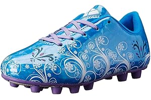 Vizari Frost Outdoor Firm Ground Kids Soccer Cleats | Athletic Football shoes for Boys and Girls | Stylish Outdoor Soccer Shoes
