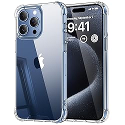 SUCGLES Bumper Clear for iPhone 15 Pro