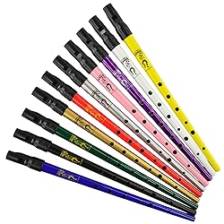 Clarke Sweetone Tinwhistle in C - YELLOW - with