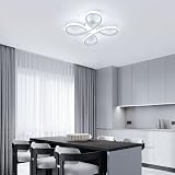 Comely Modern LED Ceiling Light 30W 3400LM 6500K Floral Ceiling Lamp view 2