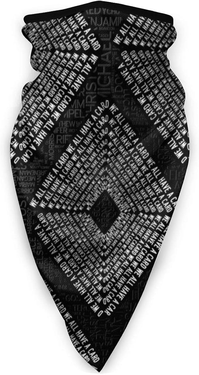 ke outdoor design on Abstract Playing Cards Windproof Sports Mask Outdoor Unisex Face Mouth Mask Anti Dust Bandana Balaclava Shield Scarf For Outdoor At Amazon Men S Clothing Store