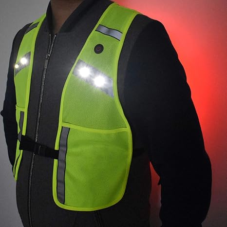light up walking vest
