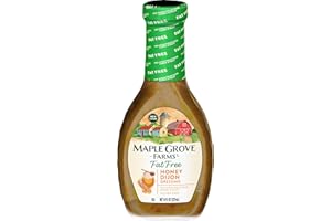 Maple Grove Farms Fat Free Honey Dijon Dressing, 8 oz