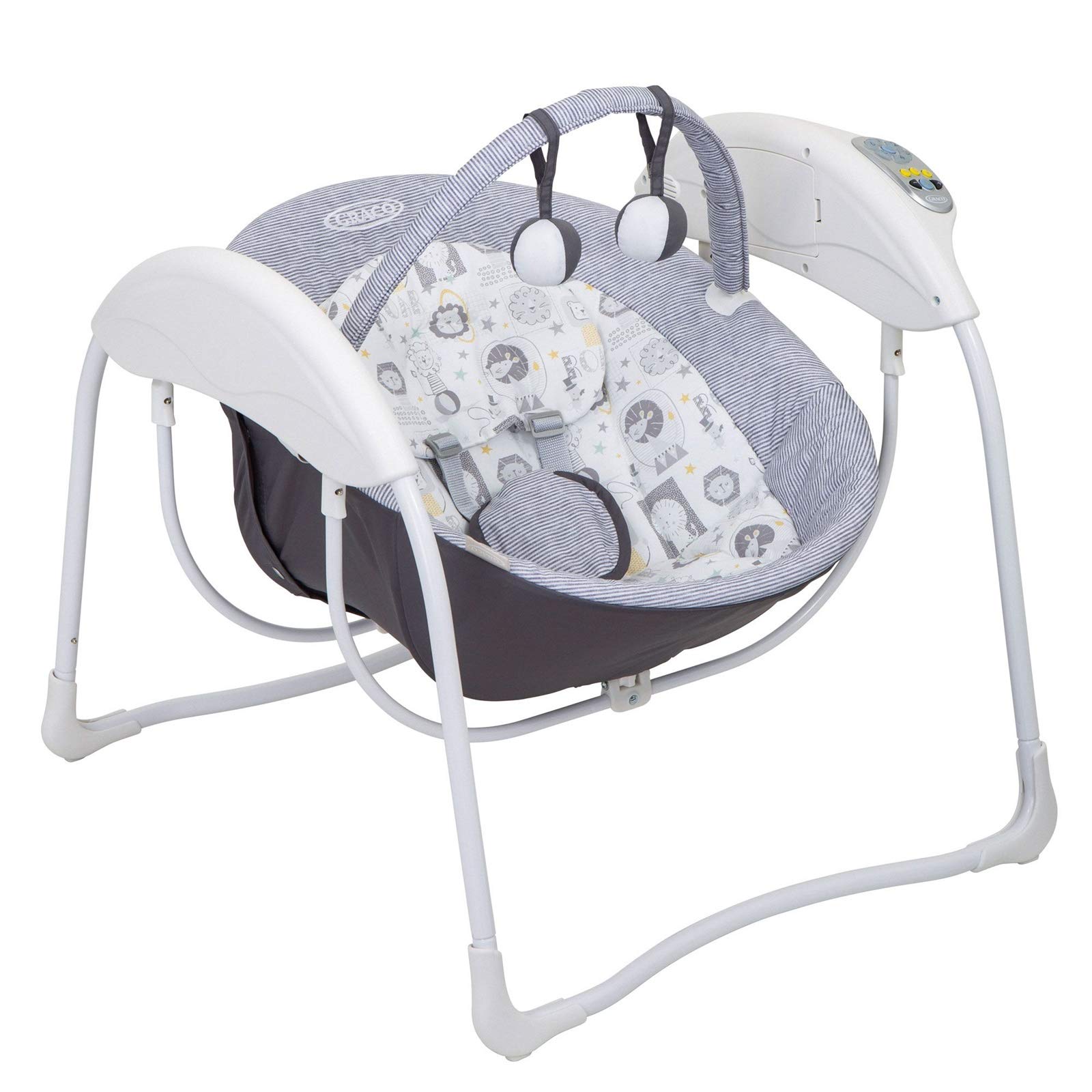 graco glider lite portable gliding baby swing