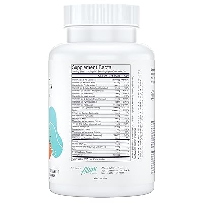 Buy Alani Nu Multivitamin For Women Daily Supplement For Health And Immune System Support 60 Count 30 Servings Online In Indonesia B07p152ql1