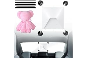 Aottykro Starlink Mini Sunroof Suction Cup Mount,Starlink Mini Car Mount and Car Windows Mounting Kit,with Strong Suction Cups Ensures Satellite Signal Stability While Driving,Yacht RVS Trips (White)