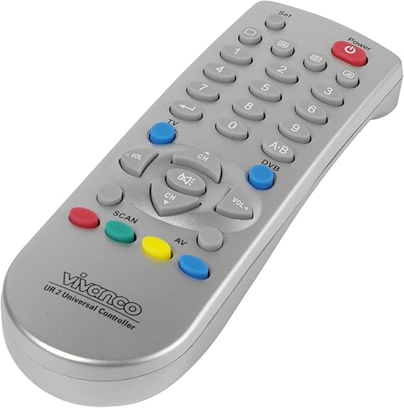 Vivanco Universal Remote Control Silver Amazon.co.uk Watches