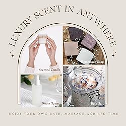 SALUBRITO Hotel Fragrance Oil Set, Luxury Essential