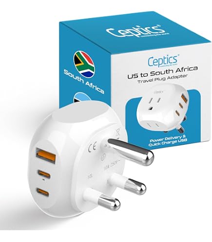 Belkin Surge Protector 4-Piece Africa Travel Adapter Plug Set - Types C ...