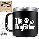 Fufendio Dog Dad Gifts for Men - Dog Dad Fathers Day Gift - Birthday Christmas Gifts for Men Dogs Lovers Dogs Father Him