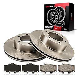 318.5mm Front Brake Pads and Rotors Kit Compatible