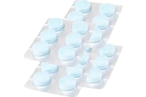 COMPAC HOME Plink Advanced Drain Cleaner & Deodorizer - Hard Water Scale Removal Technology with Fresh Lemon Scent, Family Size Bulk Pack for Kitchen Sinks & Garbage Disposals, 24 Tablets