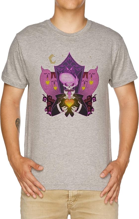 Geheimnis Schädel Geist Herren T-Shirt Grau: Amazon.de: Bekleidung