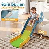 FUKEA Toddler Slide Indoor Kids Extended Length Baby Car Couch Bed Slide Age view 4
