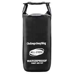 WELL-STRONG Waterproof First Aid Kit Roll Top Boat