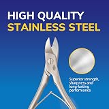 Scholl Nail Care Toe Nail Scissors Heavy Duty Stainless Steel Clippers Thick view 4