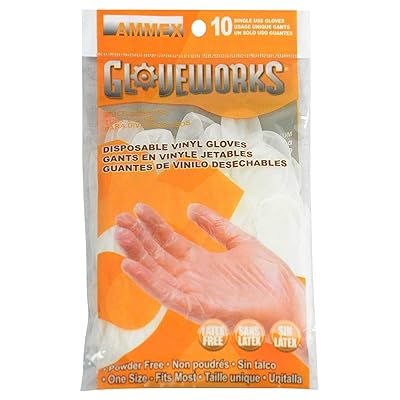 AMMEX Vinyl Disposable Gloves Powder Free, mil, Ethiopia Ubuy