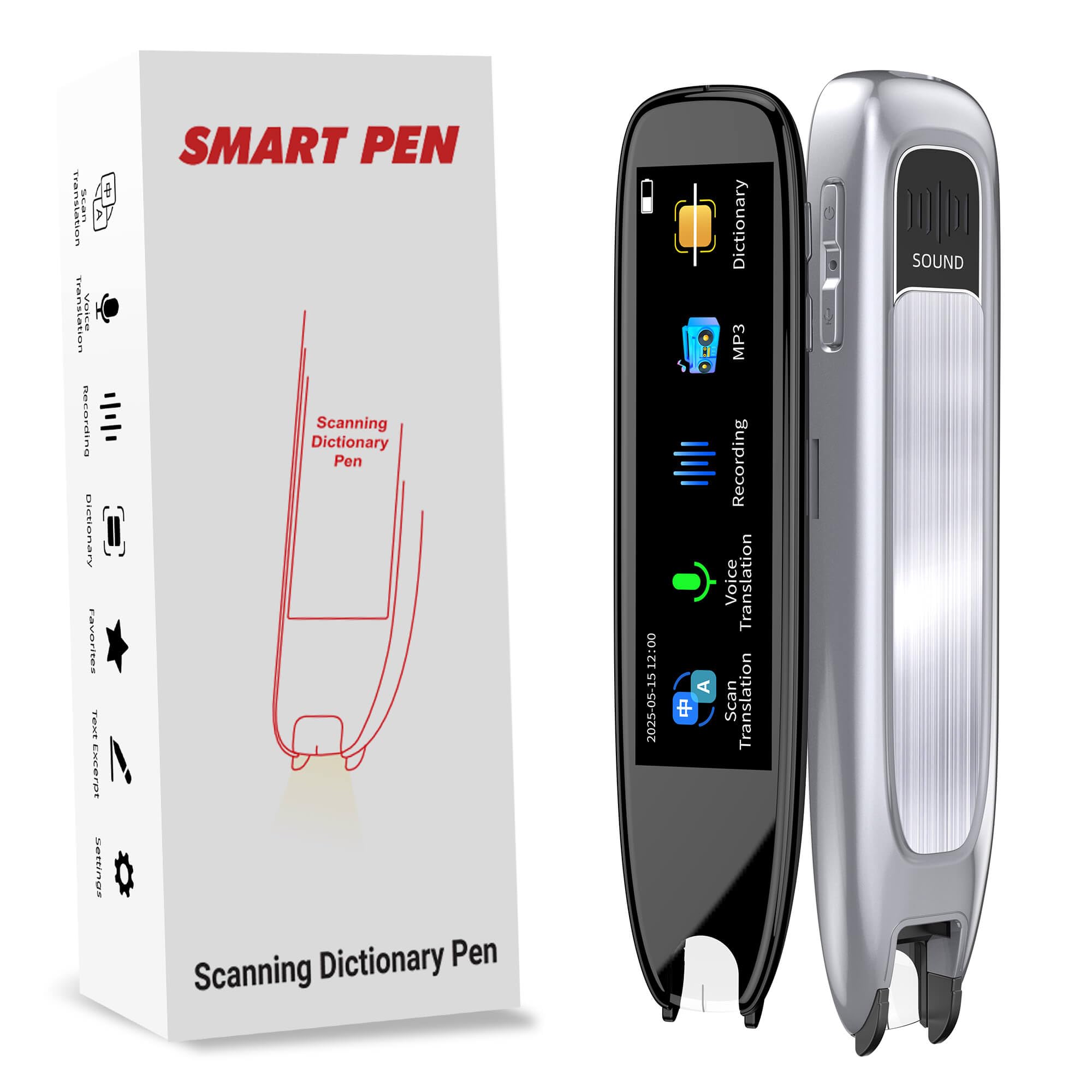 Photo 1 of Translator Pen for Dyslexia & Language Learning – Instant Voice Translation in 112 Languages, Text-to-Speech OCR Scanner, Offline & Online Portable Translator for Students,Travel & Adults