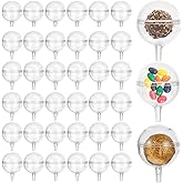 Chocolate Truffle Flower Wrapping Candy Packaging Holder Valentine's Day Christmas Plastic