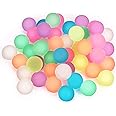 Pllieay 48 Pieces Glow in the Dark Bouncing Balls bulk, 27mm Small Bouncy Balls for Kids Glowing Party Favors, Classroom Prizes, Birthdays Gift