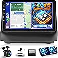 [4+64G] Upgrade Stereo for Ford Fiesta 2009-2017 - 9 inch IPS Touchscreen Android 13 Car Radio - Wireless Carplay and Android Auto, Customize Homepage, WiFi, GPS, SWC + Canbus + AHD Backup Camera