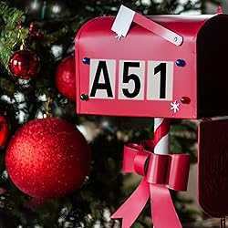 120 PCS Reflective Mailbox Number and Letters