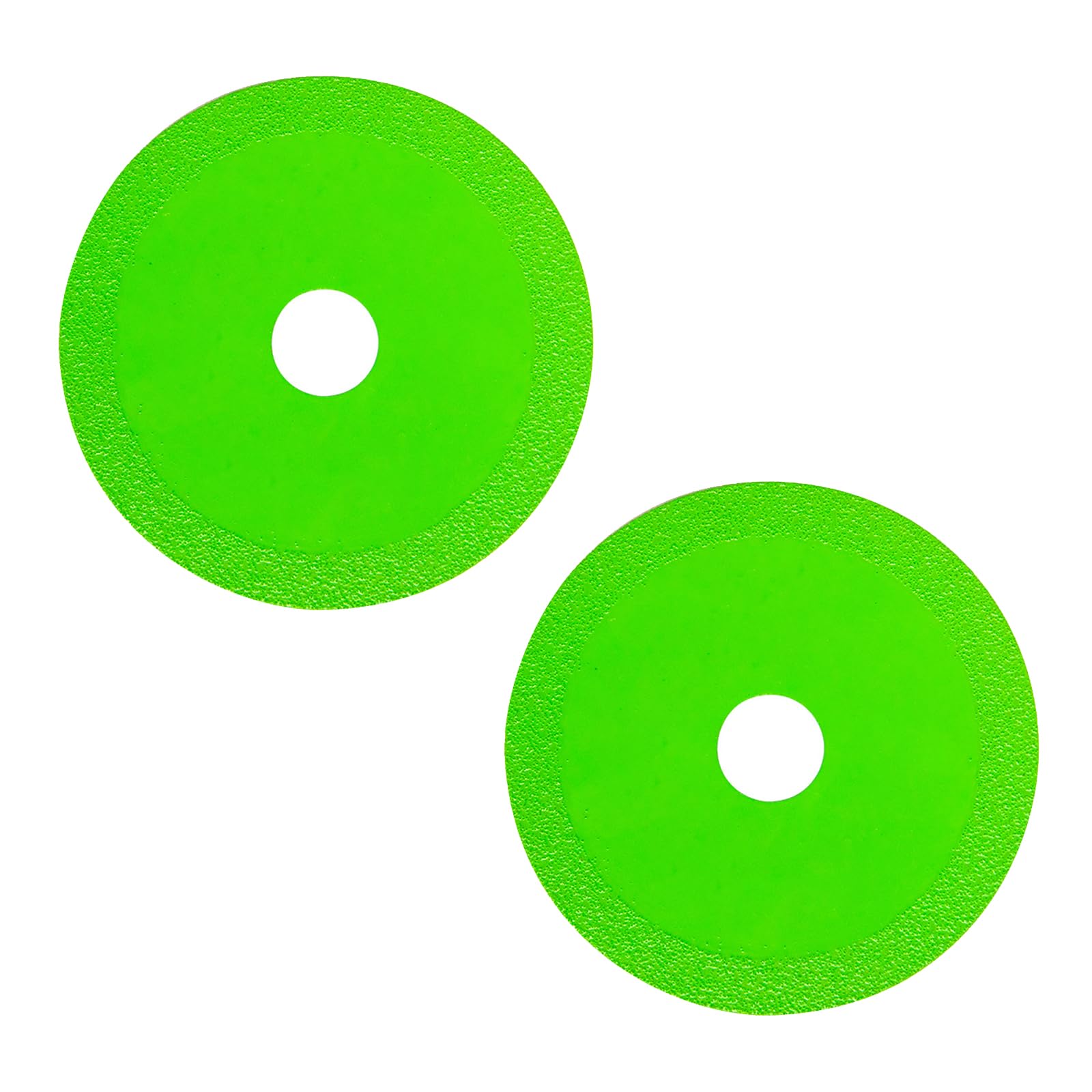 IUSOT 2Pcs Diamond Cutting Disc Ultra-Thin Glass Tile Blade for Angle Grinder,Precision Cutting for Glass, Jade,Ceramic,and Bottles, 125x15x22.23 mm