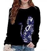 BIVENANT Dog Sweatshirts for Women Funny Graphic Print Sweatshirt Long Sleeve Cute Pullover Tops Fall Casusl Loose Hoodies