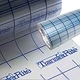 Greenstar TransferRite 12" x 30ft Clear Transfer Paper Tape w/Grid, Application Tape by EllietransferLLC