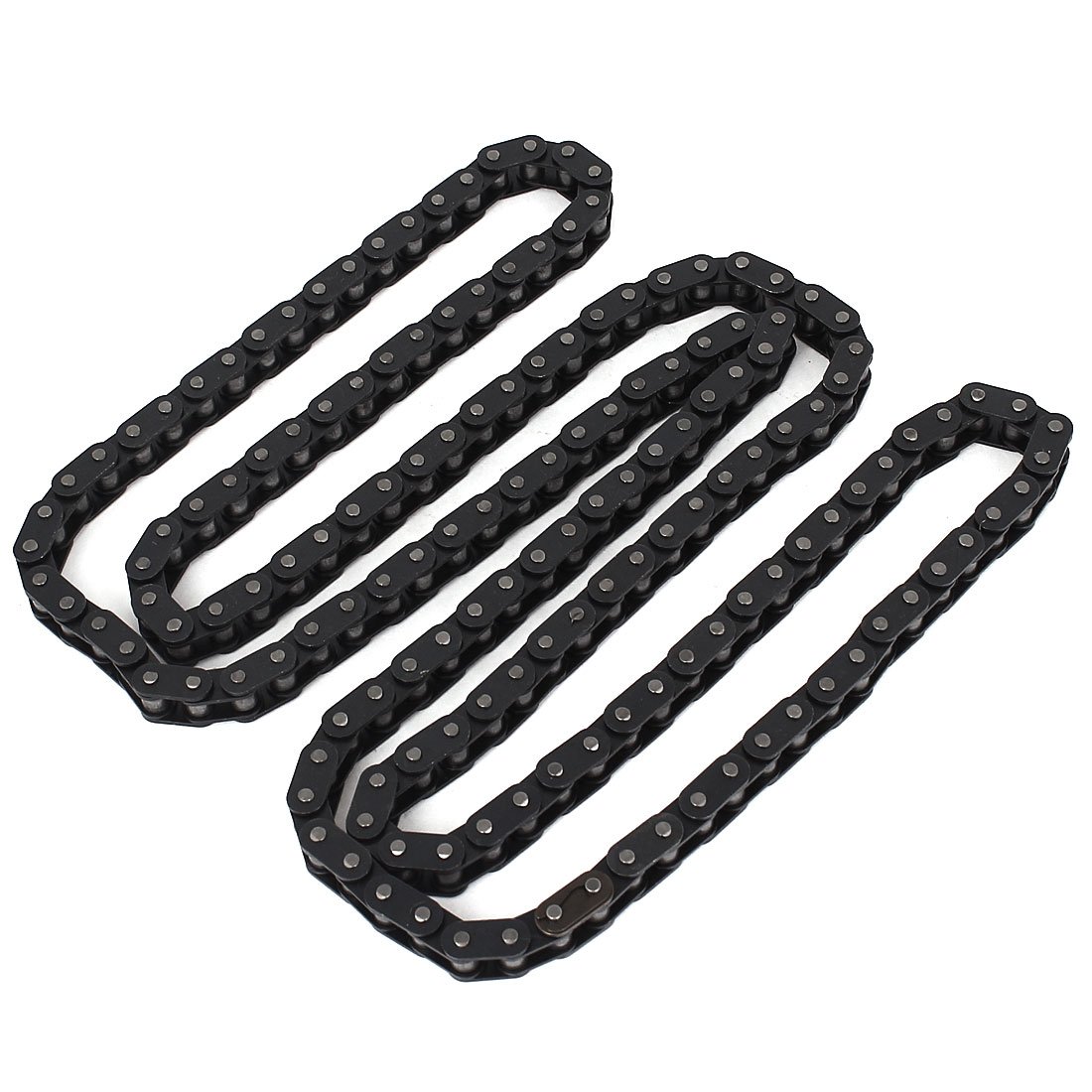 Sourcingmap 150cm Long 3/8-inch Pitch 160 Link Riveted 06B Industrial Roller Chain